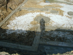 Footings Finished