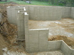 Basement Walls Complete