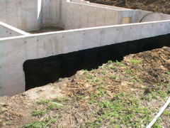 Basement Walls Waterproofed