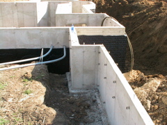 Basement Walls Waterproofed, Electrical Rough in