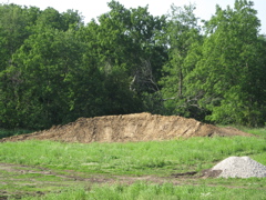 Shooting Berm Finished