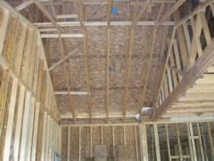 Garage Rafters and Wiring
