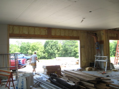 Drywall in Garage