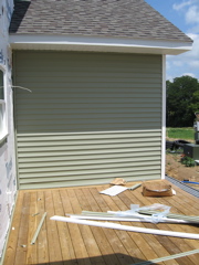 Siding and Deck