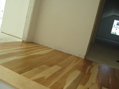 Hardwood Floor Sanded and finished