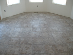 Tile Grouted