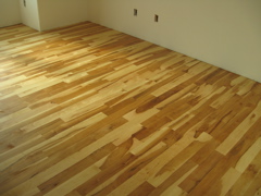 Hardwood Floor Sanded and Finished