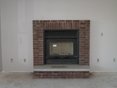 Fireplace Hearth installed