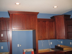 Crown Molding on Cabinets